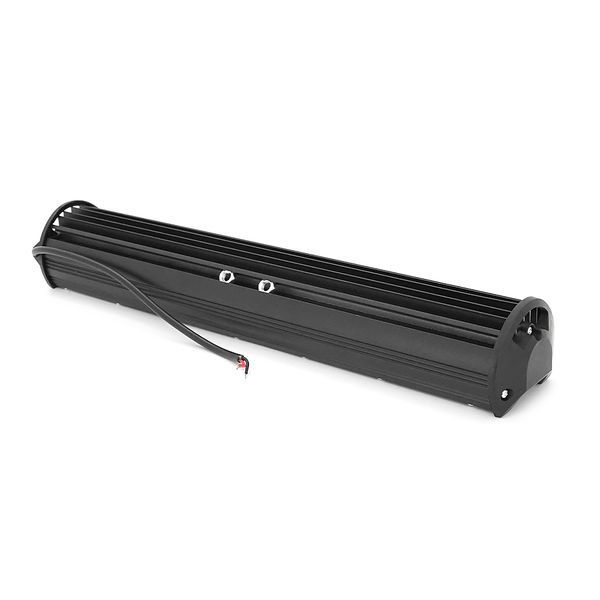 Фара протитуманна світлодіодна (LED балка) RS-360W, 12-24V, 360W, 6000K, 4800Lm, IP68, 457x60x75mm, Black -YT44551 фото