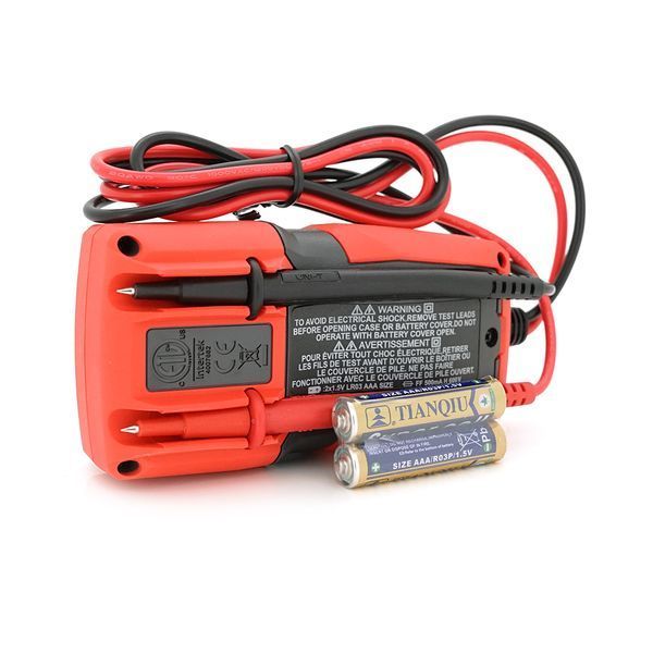 Мультиметр UNI-T UT125C Вимірювання: V (AC/DC), A (AC/DC), &Omega;, C, Hz, DUTY (NCV). Функції: Data Hold, підсвічування. -YT21835 фото