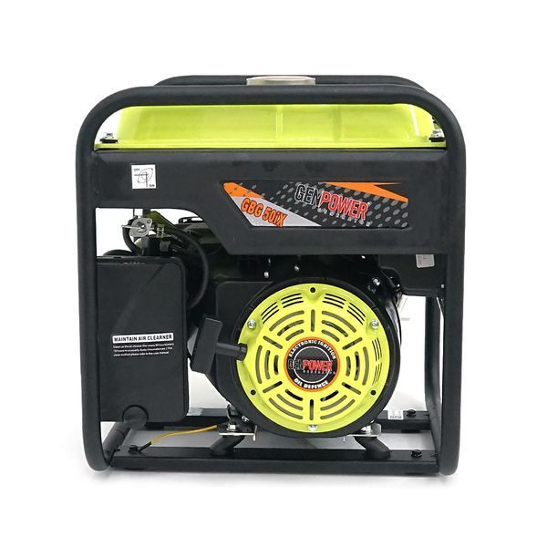 Генератор інверторний БЕНЗИНОВИЙ GENPOWER GBG 50IX 3.6kW (5kVA), однофазний, 230V, 50Hz, DC12V. об'єм 15.0л. АКБ у комплект не входить, 465*445*505mm. 30кг. YT-45487 фото