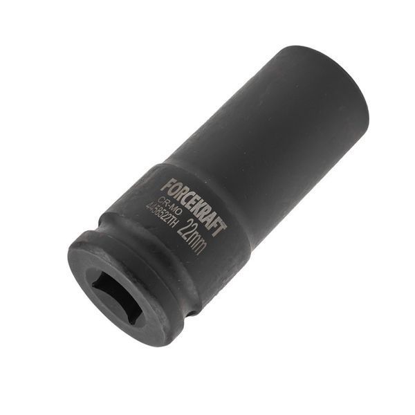 Головка ударна тонкостінна 1/2", 22мм (6гр.) FORCEKRAFT FK-4458522TH 56094 фото