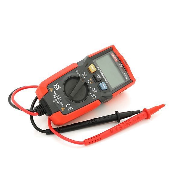 Мультиметр UNI-T UT125C Вимірювання: V (AC/DC), A (AC/DC), &Omega;, C, Hz, DUTY (NCV). Функції: Data Hold, підсвічування. -YT21835 фото