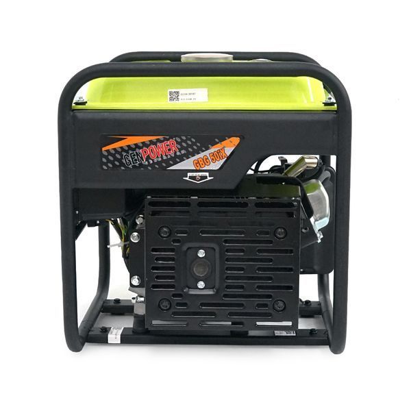 Генератор інверторний БЕНЗИНОВИЙ GENPOWER GBG 50IX 3.6kW (5kVA), однофазний, 230V, 50Hz, DC12V. об'єм 15.0л. АКБ у комплект не входить, 465*445*505mm. 30кг. YT-45487 фото