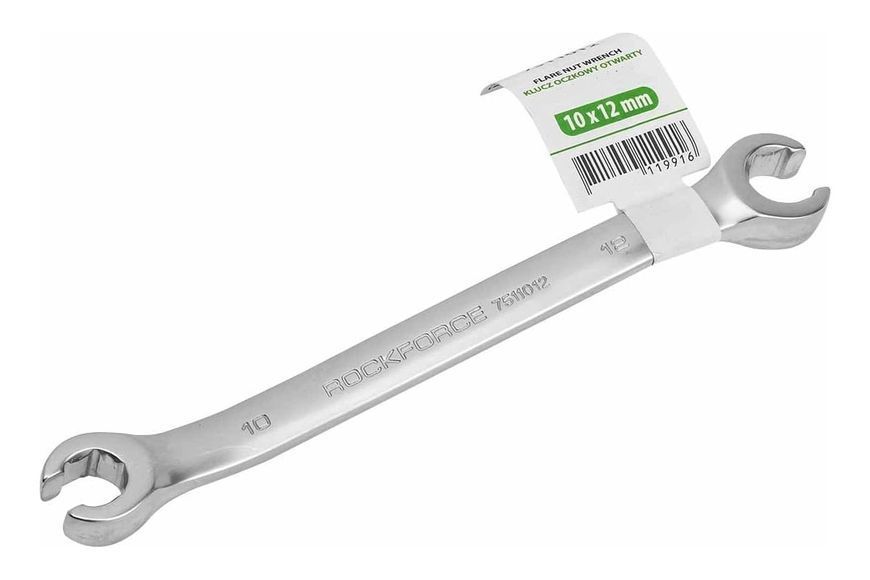 Ключ разрезной 10х12мм ROCKFORCE RF-7511012 1156 фото