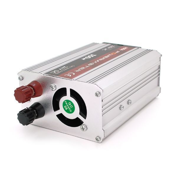 Інвертор напруги POWERMASTER, 24V/220V, 350W з модифікованою синусоїдою, 1 Shuko, клеми -YT29433 фото