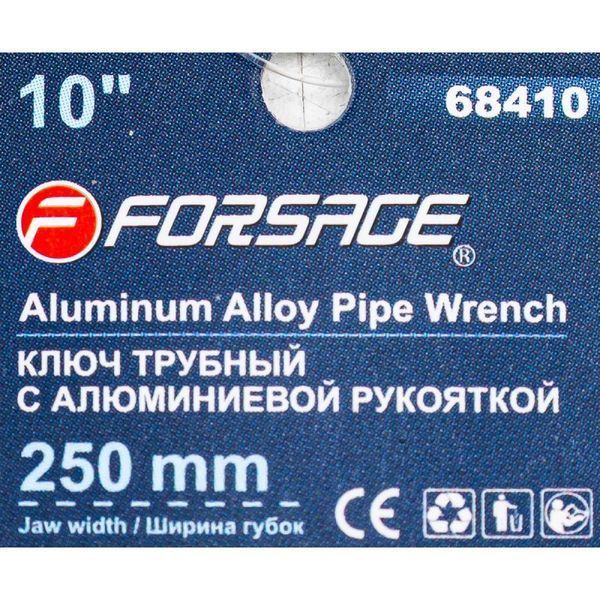 Ключ трубный разводной 10" - 250мм Forsage F-68410 6005 фото