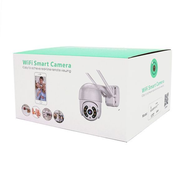 8Мп Wi-Fi відеокамера вулична SD/картка PiPo PP-IPC27D8MP20 PTZ 2.8mm ICSee -YT22624 фото