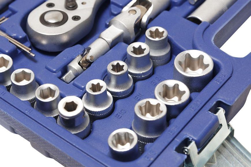 Набор инструментов 108 предметов 1/4",1/2" (6гр.)(4-32мм) KINGTUL KT-108 2070 фото