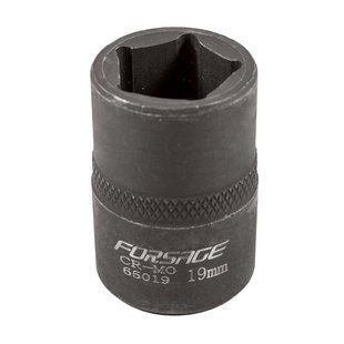 Головка ударна 1/2" 5-гранна 19мм Forsage F-65019 51593 фото