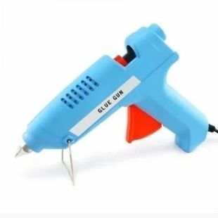 Пистолет клеевой с питанием от 220V ZD-7А, клей диаметром 11мм, 60W, Blue, Blister -YT7614 фото