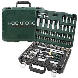 Набір інструментів 108пр. 1/4", 1/2" (6гр.) Rockforce RF-41082-5W 64711 фото