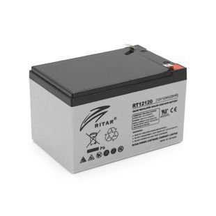 Акумуляторна батарея AGM RITAR RT12120, Gray Case, 12V 12.0Ah (151х98х 95 (101) ) Q4 -YT3224 фото