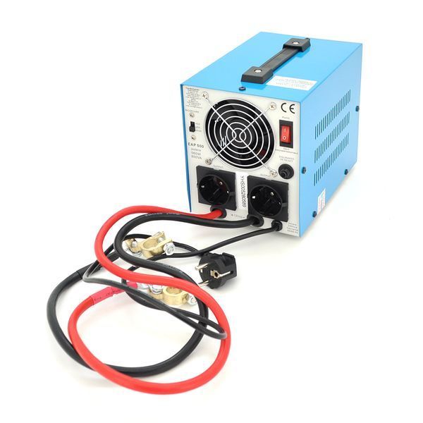 ДБЖ з правильною синусоїдою Westech EAP Energy-800VA/560W 12V, однофазний, напольного монтажу, LED дисплей, DC150-270V, AC230&plusmn;8%, 2*Shuko, Q4 -YT45512 фото