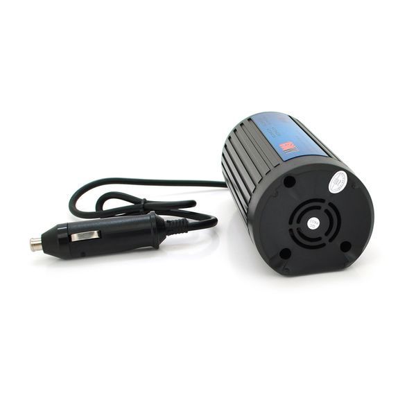 Инвертор напряжения POWERMASTER, 12V/220V, 150W с модифицированной синусоидой, 1 универсальные розетки, клеммы -YT29434 фото