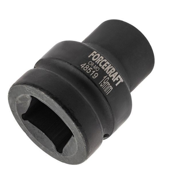 Головка ударная 1", 19мм (6гр) FORCEKRAFT FK-48519 57435 фото