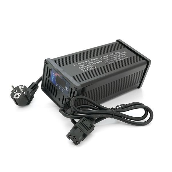 Зарядное устройство для аккумуляторов Li-ion 60V(71,4V),17S,20S,8A, 600W. штекер Triangle plug (T-tipe/C13/IEC). 185x88x60mm 1 кг -YT37025 фото
