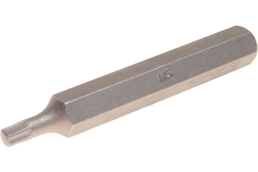 Біта 10мм Spline (75мм) M5 ROCKFORCE RF-1787505 1051 фото