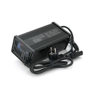 Зарядний пристрій для акумуляторів Li-ion 60V(71,4V),17S,20S,10A, 600 Вт. штекер Triangle plug (T-tipe/C13/IEC).185x88x60mm. 1,5 кг -YT37026 фото