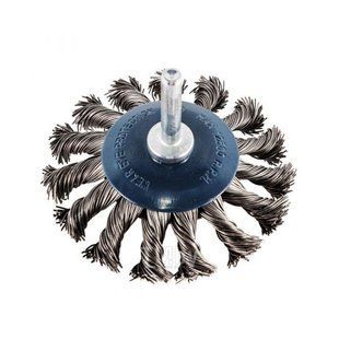 Кордщітка дискова з хвостовиком для дриля 75мм Forsage F-BCK103 51491 фото