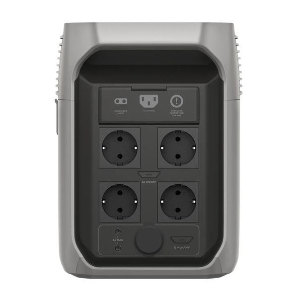 Портативная зарядная станция EcoFlow DELTA 3 1500 (емкость 1536 Вт&middot;ч), 3000 циклов, мощность 1800 Вт (пиковая 3600 Вт), 400*211*281 мм, вес 16.5кг. -YT41348 фото