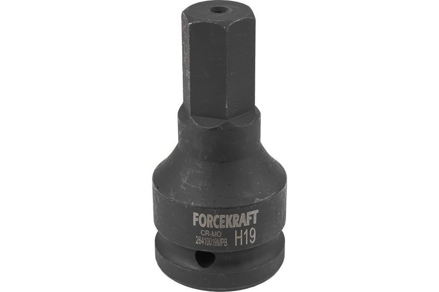 Головка 3/4" з насадкою Hex 19мм ударна FORCEKRAFT FK-26410019MPB 28149 фото