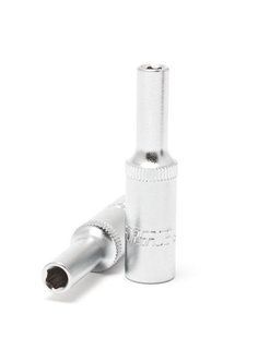 Головка глибока 1/4" 6-гранна 6мм Forsage F-5255006 9029 фото