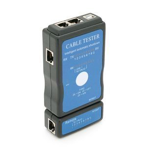 Кабельний тестер Merlion M726ATUSB, RJ-45 + USB, батарейки в комплекті немає -YT8132 фото