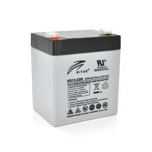 Аккумуляторная батарея AGM RITAR HR1222W, Gray Case, 12V 5.5Ah ( 90 х 70 х 101 (107 ) 1.55kg Q10 -YT1708 фото
