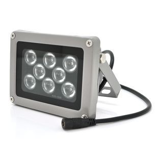 ІЧ-прожектор GY-IR006. 12V, 18W, 8LED, IP66, 850Нм, кут огляду 90 &deg;, дальність до 70м. -YT33963 фото