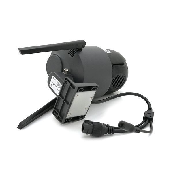 2+2Мп Wi-Fi видеокамера с двумя объективами уличная SD/карта YOSO YO-IPC40D4MP50 PTZ 2.8mm V380 -YT30403 фото