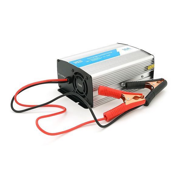 Універсальне ЗУ для акумулятора BPC-1230 (AGM, GEL), AC220V, DC14,5, Струм заряду 12V/30A, LCD, крокодили YT-45471 фото