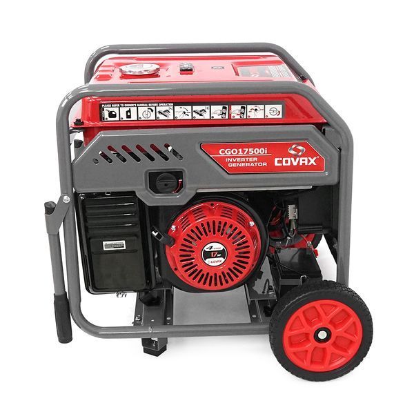 Генератор інверторний COVAX CGO17500i, 11kW, бензин, однофазний 220V, 50Hz, electrik starter, 4-stroke, бак 25L, 633х550х605mm, 70kg -YT45582 фото