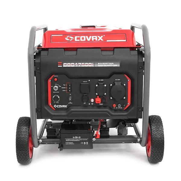 Генератор інверторний COVAX CGO17500i, 11kW, бензин, однофазний 220V, 50Hz, electrik starter, 4-stroke, бак 25L, 633х550х605mm, 70kg -YT45582 фото
