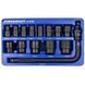 Набір головок ударних 15 предметів 1/2'' (6-гр.) (10,12-19,21,22,24,27,30,32мм) в ложементі FORCEKRAFT FK-4159K 58404 фото 1