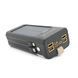 Power bank Linkage LKP-46, Solar 30000mAh, 22.5W, Кабелi Туре-С+Lighting, 0.70 kg, Black, Box -YT44585 фото 1