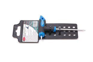 Ключ Т-подібний TORX з прогумованим руківям T10х75мм ROCKFORCE RF-76710G 25699 фото