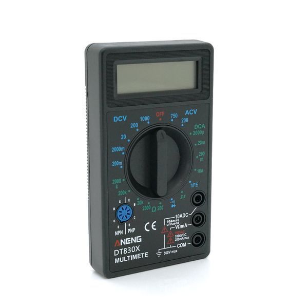 Мультиметр ANENG AN-DT830X, измерения: V, A, R, C, функция hFE -YT32053 фото