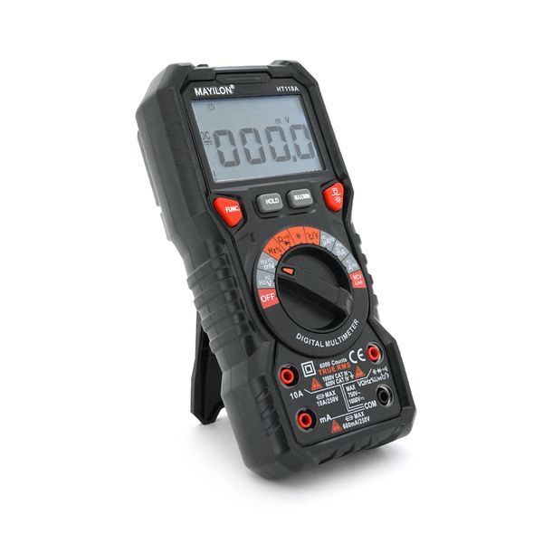 Мультиметр Mayilon HT-118A, вимірювання: V, A, R, C, F, T -YT32246 фото