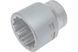Головка 1" 12-гранная 46мм Forsage F-58946 6363 фото 2