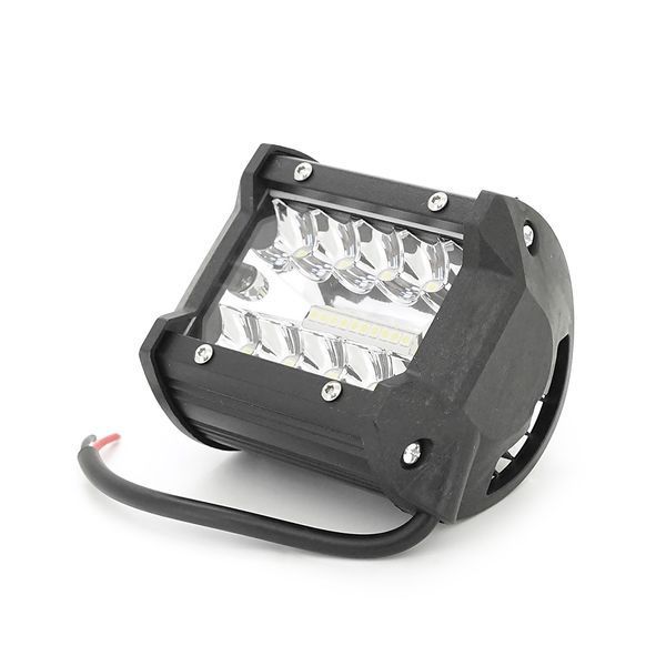 Фара противотуманная светодиодная RTS-60W, 12-24V, 60W, 6500K, 6000Lm, IP67, 95x60x114mm, Black -YT44557 фото