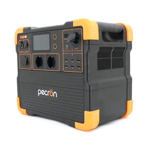 Power station Pecron E2400LFP APP Control, 2048/2400Wh LiFePO4, MPPT 800W max, DC12V-5A, XT60-12V-30A, 3хAC 220, 4xUSB-18W, 2хUSB-C(100W), Fast charge 90min, 376&times;236&times;330mm, 20.5kg -YT44017 фото