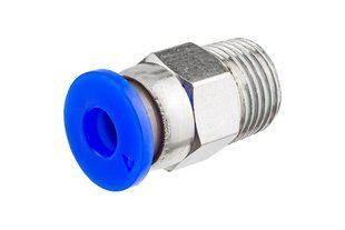 Фитинг для пластиковых трубок 4мм с наружной резьбой 1/8" ROCKFORCE RF-SPC04-01 2079 фото