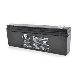 Акумуляторна батарея AGM RITAR RT1223, Black Case, 12V 2.3Ah (177 х 35 х 62 (68)) Q10 -YT2970 фото