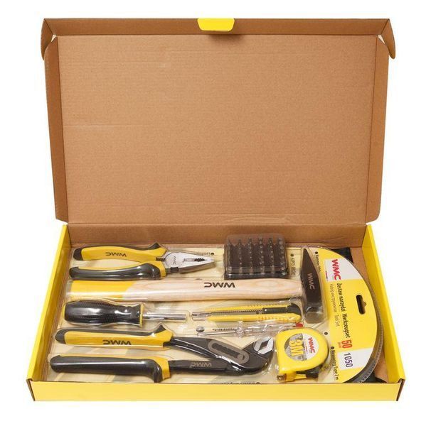 Набір шарнірно-губцевий інструменту 50 предметів WMC TOOLS 1050 48160 фото