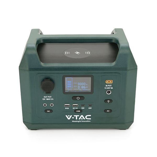 Портативне джерело живлення V-TAC VT-303N, 300W, LiFePO4(IRF32135 19.2V 15Ah/288Wh) (249*171.5*208) 4,3kg -YT38057 фото