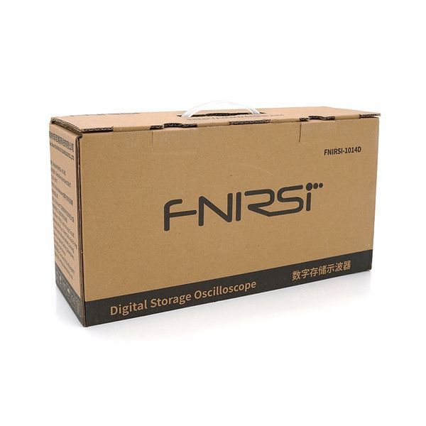 Двухканальный осциллограф FNIRSI 1014D, 100MHz, высоковольтный щуп P4100, Box -YT31392 фото