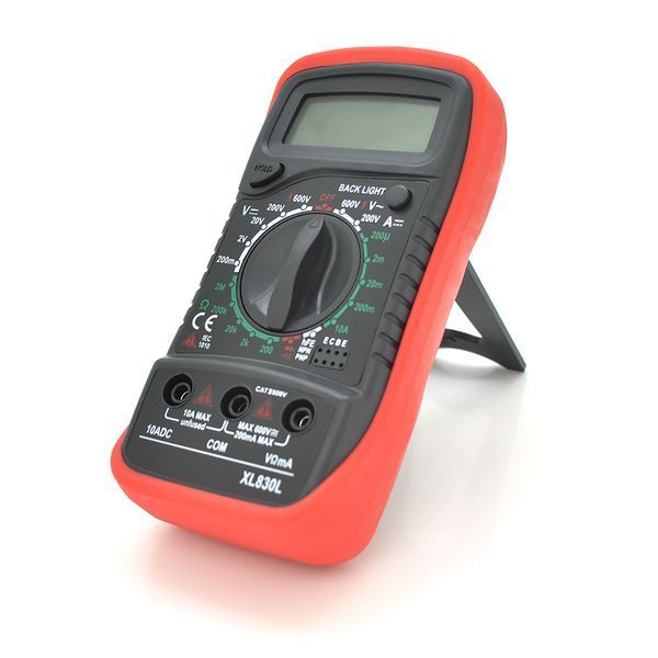 Мультиметр ANENG XL-830L, измерения: V, A, R, C, функция hFE -YT32057 фото