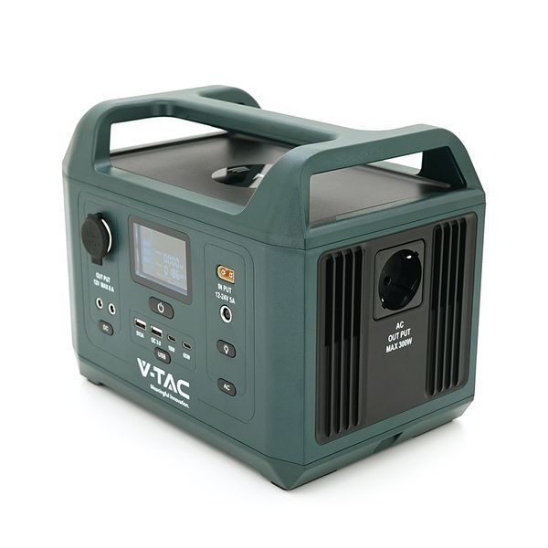 Портативне джерело живлення V-TAC VT-303N, 300W, LiFePO4(IRF32135 19.2V 15Ah/288Wh) (249*171.5*208) 4,3kg -YT38057 фото