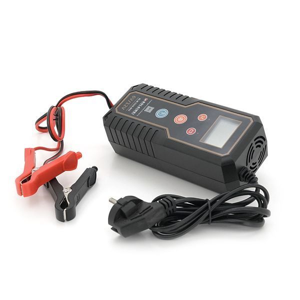 Автоматическое ЗУ для аккумулятора 6V/12V, BLM-B02,100-240V, 1,5A, LCD, клеммы(AGM/GEL/Lead) -YT22744 фото