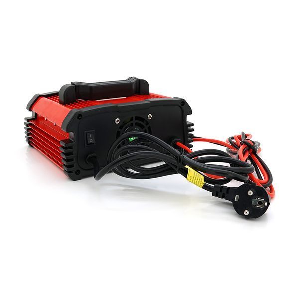Автоматическое ЗУ для аккумулятора DEMUDA 12V/24V (WET,AGM,GEL), AC110/220V, DC14,8В/29,6В, Ток заряда 12V/20A, 24V/10A, LCD, крокодилы -YT29149 фото