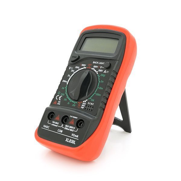 Мультиметр ANENG XL-830L, измерения: V, A, R, C, функция hFE -YT32057 фото